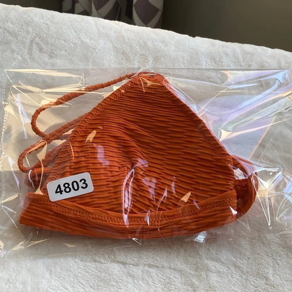 New! Free People x Solid & Striped Morgan bikini top 14803 - Picture 8 of 10